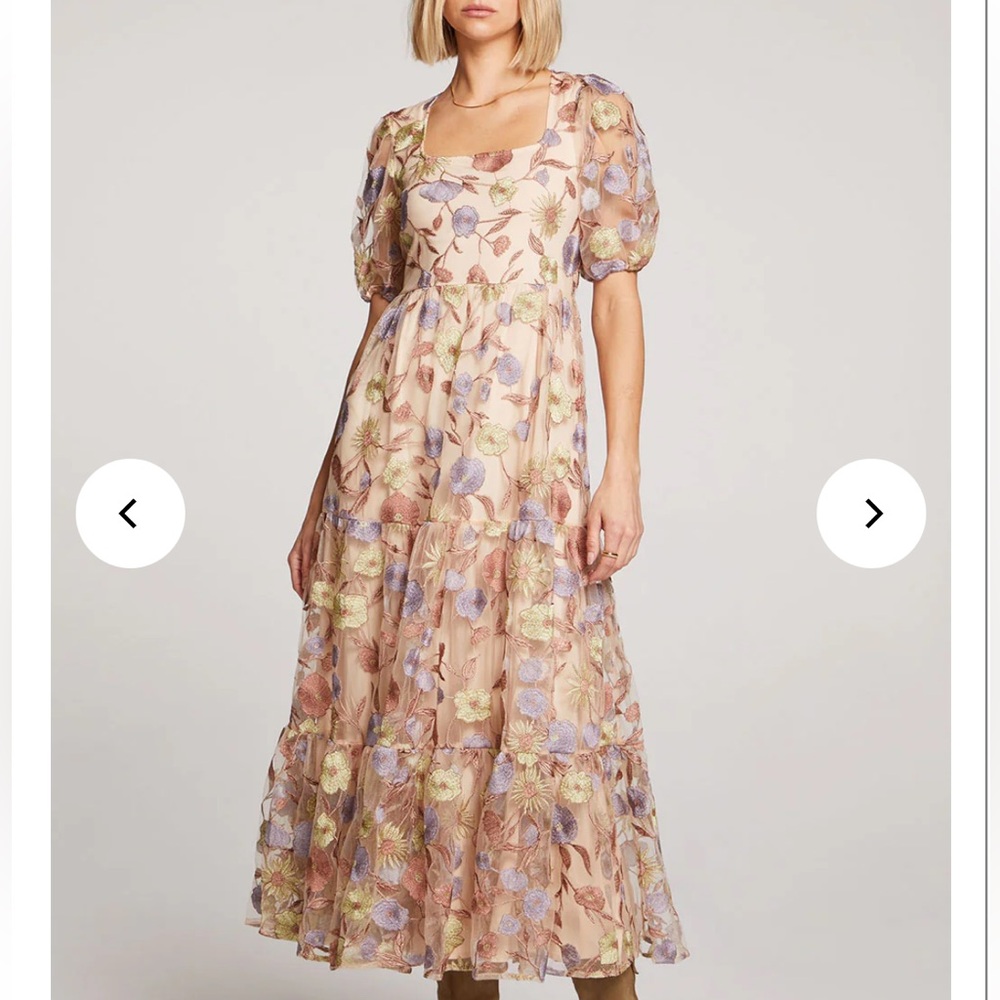 Salt water luxe floral dress